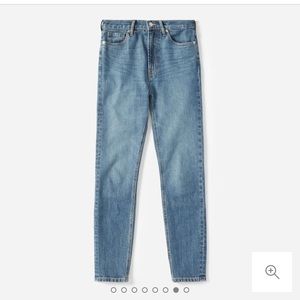 Everlane Mid-Rise Skinny in Mid Blue - 26